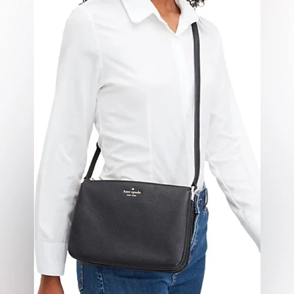 LEILA TRIPLE GUSSET CROSSBODY - Picture 2 of 16